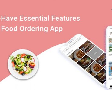 features of food ordering app