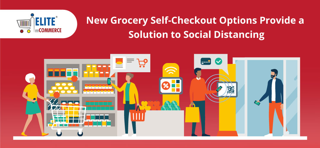 new self checkout options in stores provide social distancing