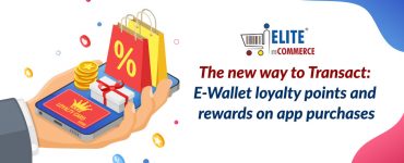 E Wallet loyalty points and rewards on app purchases