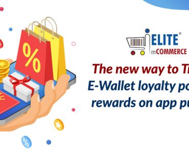 E Wallet loyalty points and rewards on app purchases