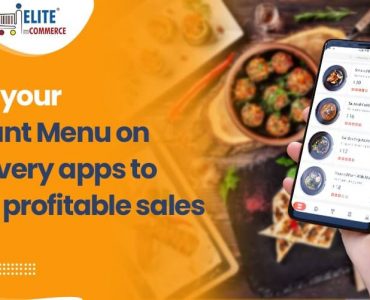 Restaurant Menu on food delivery apps to increase profitable sales