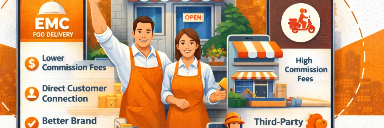 EMC Food Delivery App Over Aggregators?