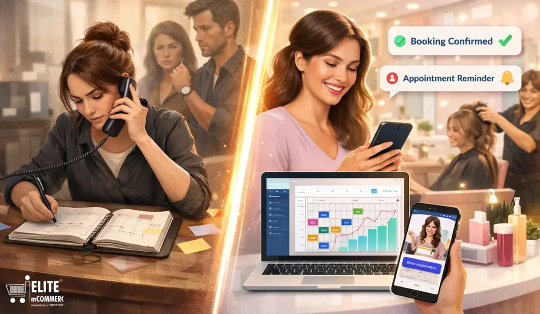 EMC Salon Web App - Elite mCommerce