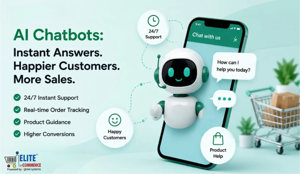 AI Chatbots for eCommerce | Elite mCommerce