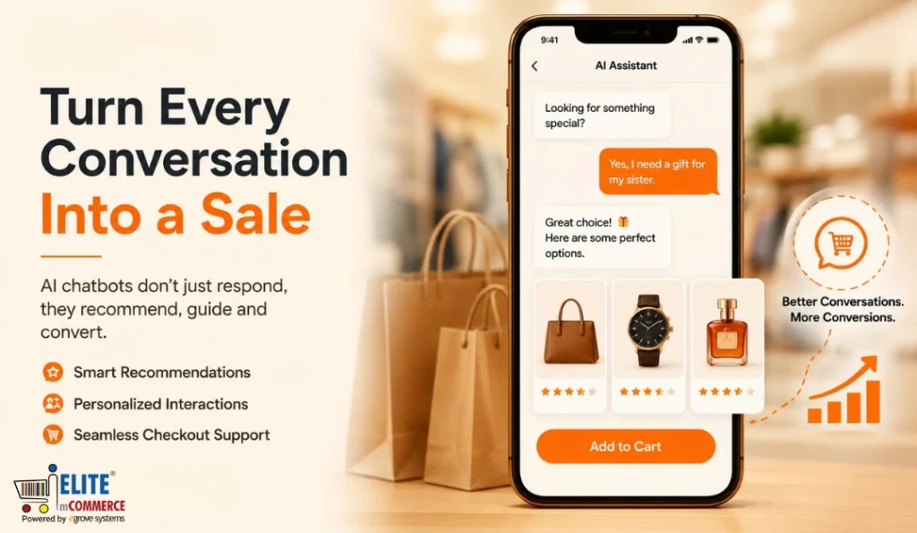 AI Chatbots for eCommerce | Elite mCommerce