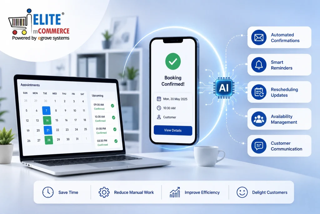 Elite mCommerce AI Booking App,