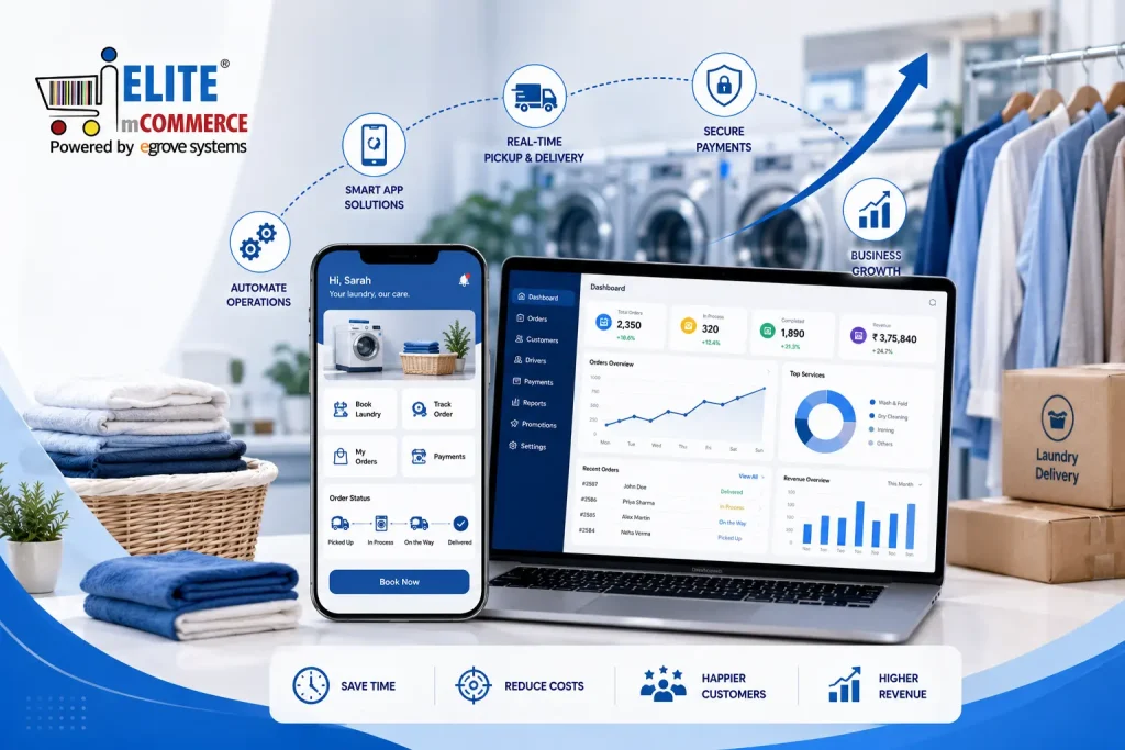 Laundry Booking App | Laundry App Solution | Elite mCommerce