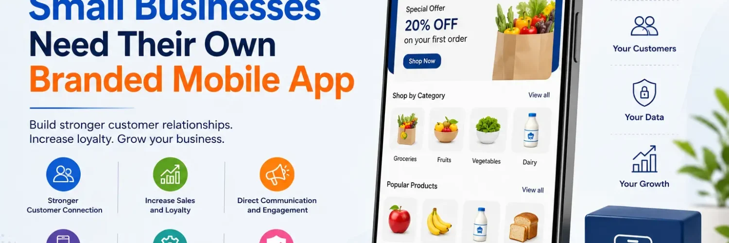 Why Small Businesses Need Their Own Branded Mobile App