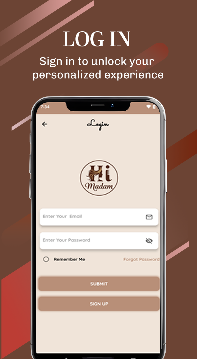 Log in