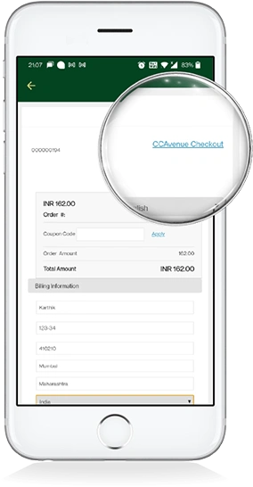 cc Avenue checkout