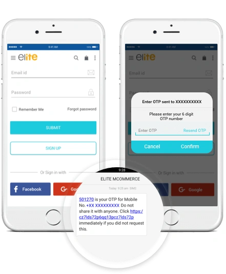 mobile login