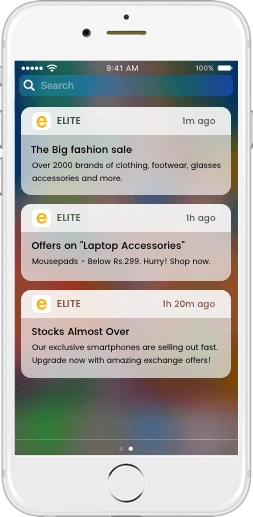 push notifications