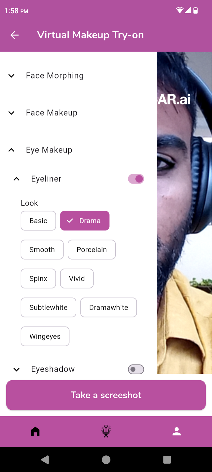 Virtual Makeup Try On