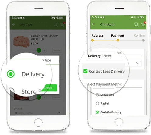 delivery and pickup app