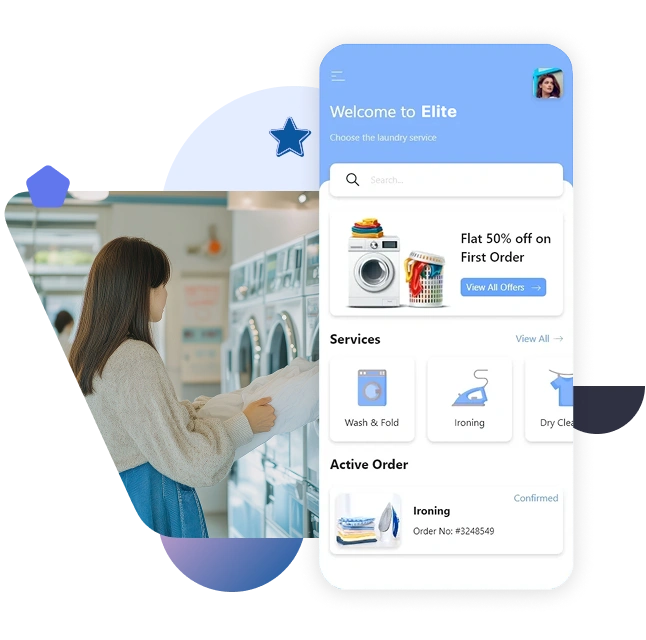 laundry management app