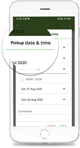 pickup and delivery service app