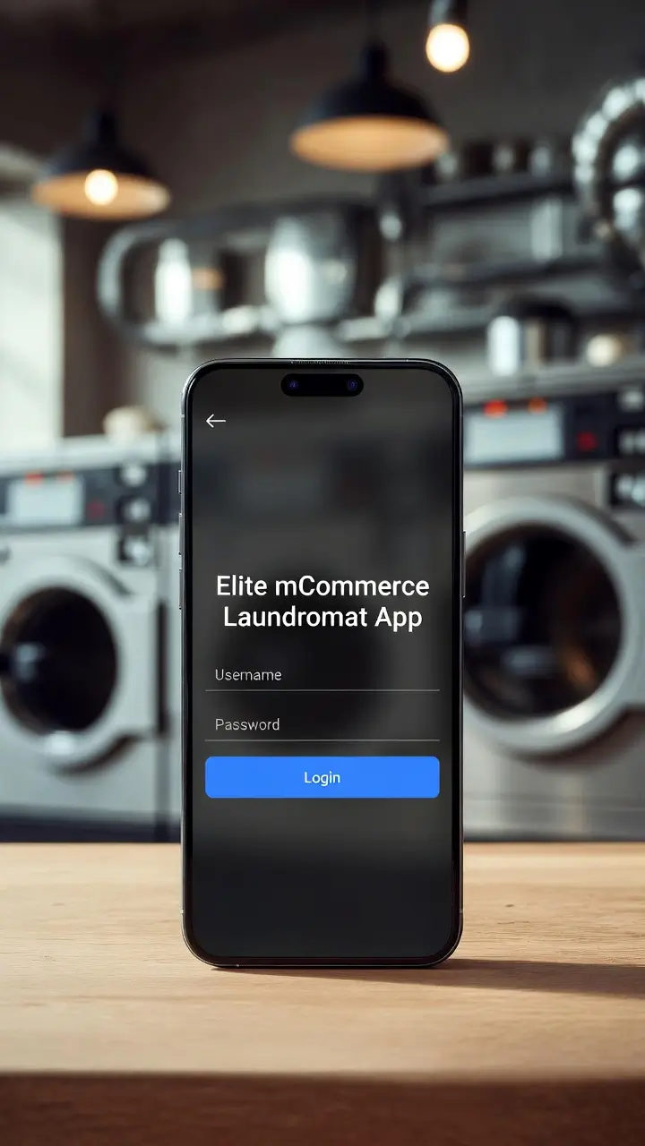 Laundry pickup and drop scheduling app<br />
