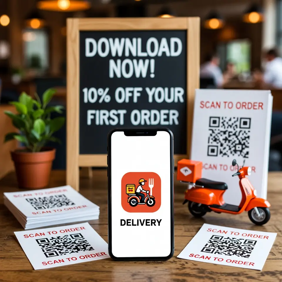 The branded Food Delivery App